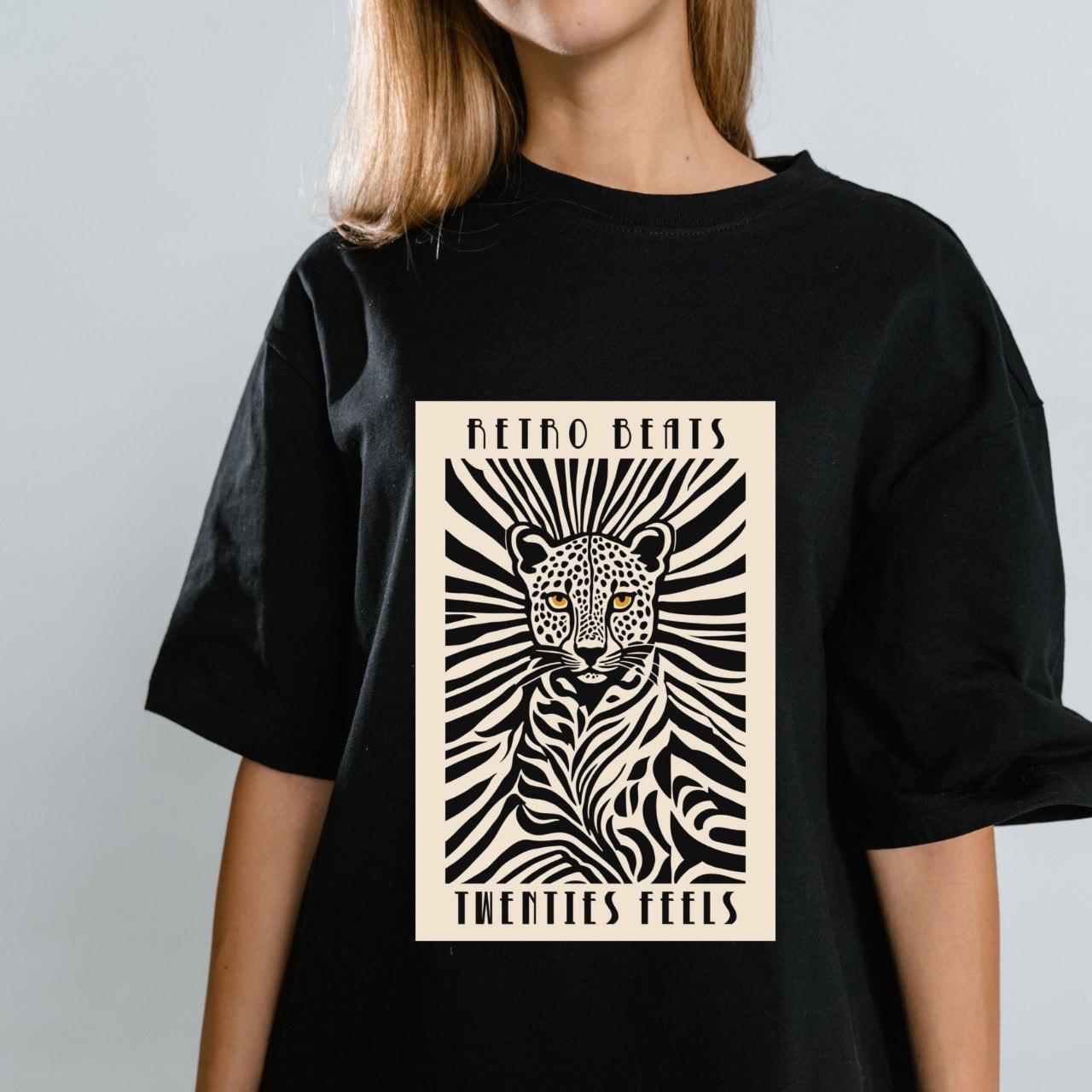 Strutish Oversized T-Shirt Retro Beast